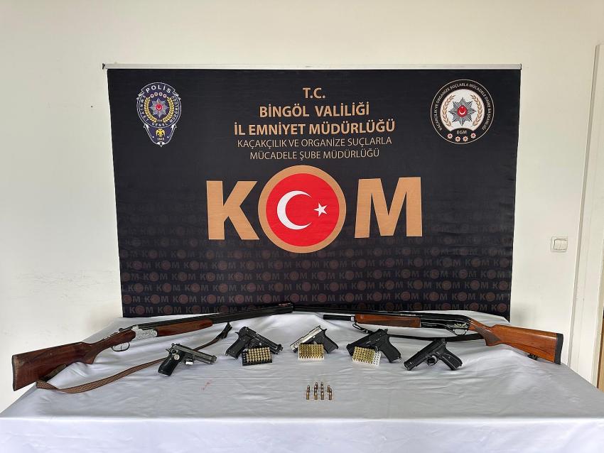 Silah Kaçakçılarına Operasyon 