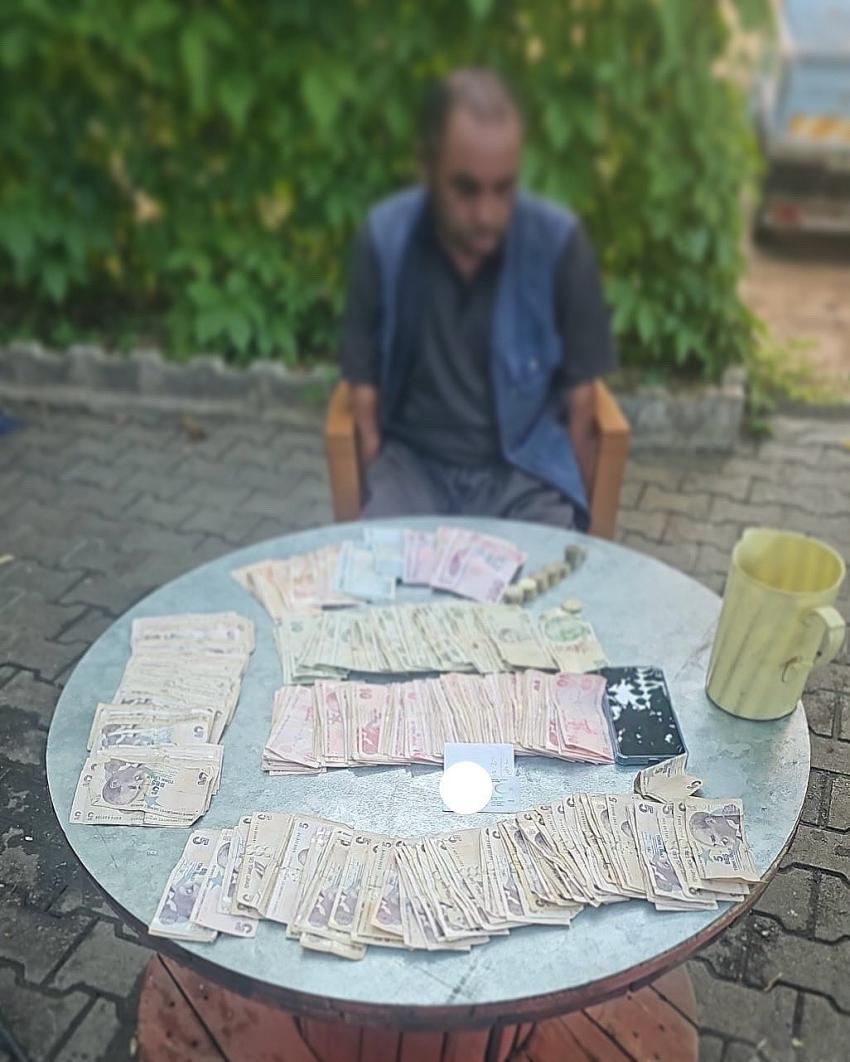 Dilenci’nin Üstünde 5.241 Lira Çıktı