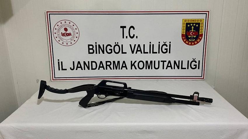 Uzun Namlulu Silah Ele Geçirildi 