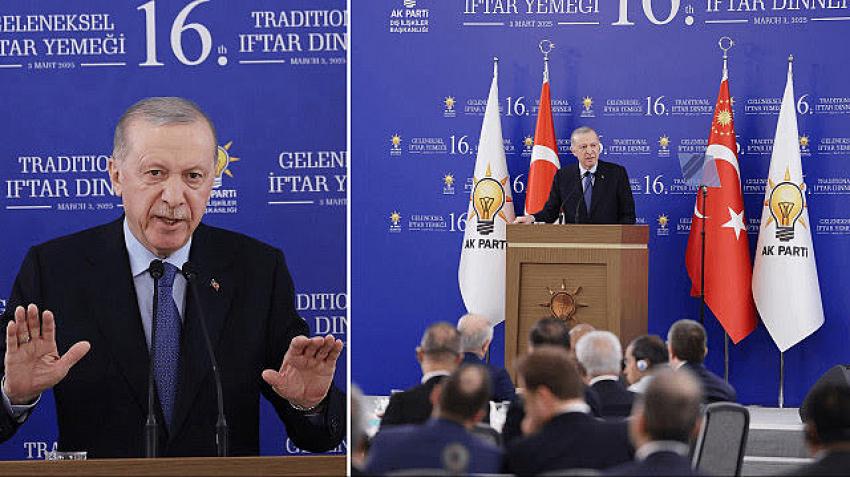 Cumhurbaşkanı Erdoğan: İsrail Huzura Kavuşamayacak