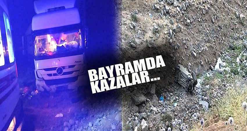 1 ÖLÜ, 2 YARALI