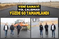 Yeni Sanayi’de Yol Çalışması Yüzde 60 Tamamlandı