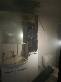 Banyo’da Yangın