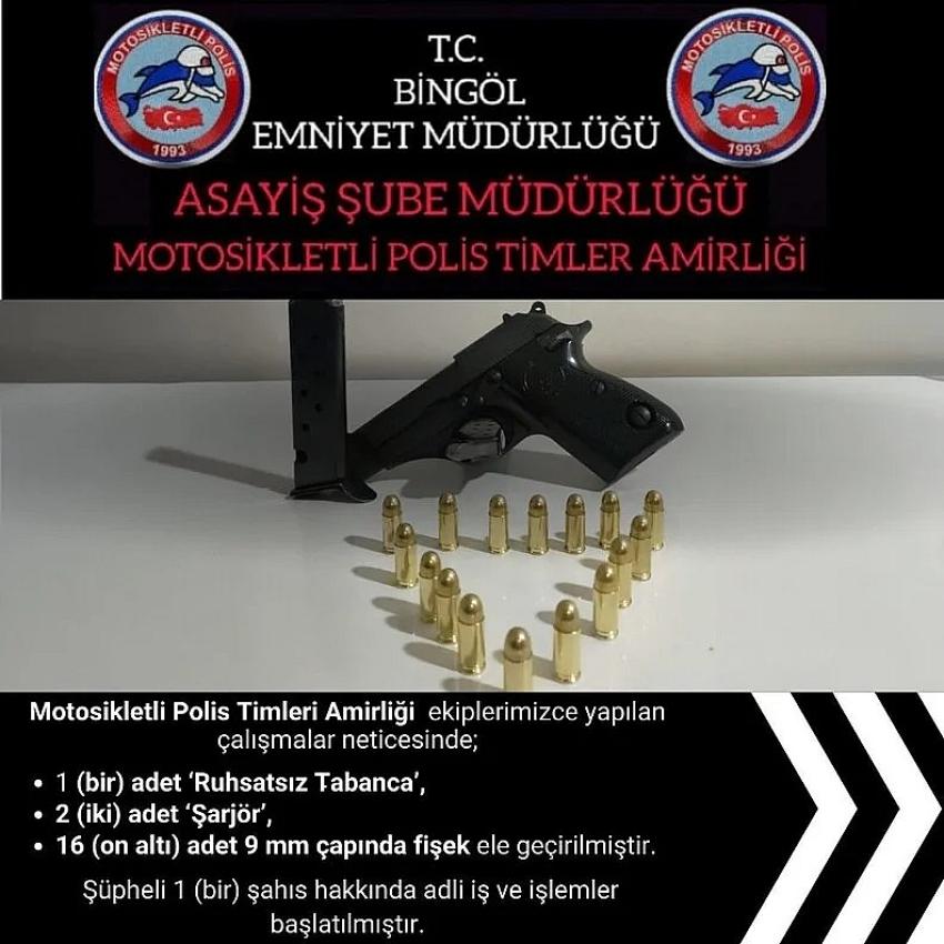 Ruhsatsız Silah Ele Geçirildi