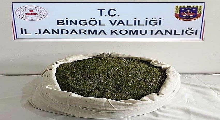 21 KİLO ESRAR ELE GEÇİRİLDİ