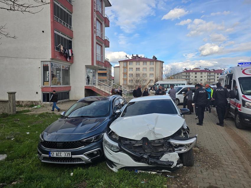 Trafik Kazası: 4 Yaralı 