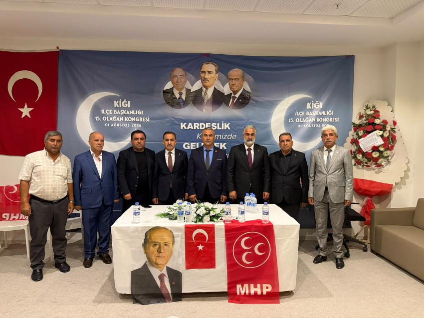 MHP Kığı Kongresi Tamamlandı