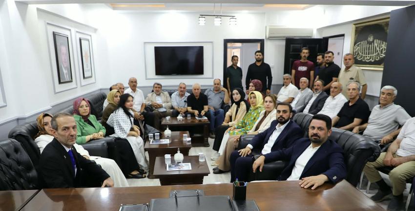 Akyüz, Bingöl'de Temaslarda Bulundu