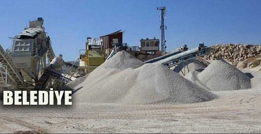 Kum ocağı kuracak