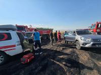 Hasat Öncesi Buğday Tarlalarında Yangın