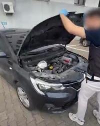 Otomobil Motoru’nda Uyuşturucu 