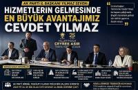 Seven: “Hizmetlerin Bingöl’e Gelmesinde En Büyük Avantajımız Cumhurbaşkanı Yardımcımız Cevdet Yılmaz”