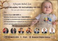 Efrayim Bebek İçin Dayanışma Gecesi