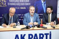 AK Parti Genel Başkan Yardımcısı Mustafa Şen Bingöl