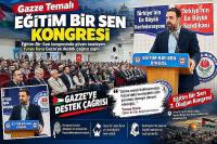 Gazze Temalı Eğitim Bir Sen Kongresi
