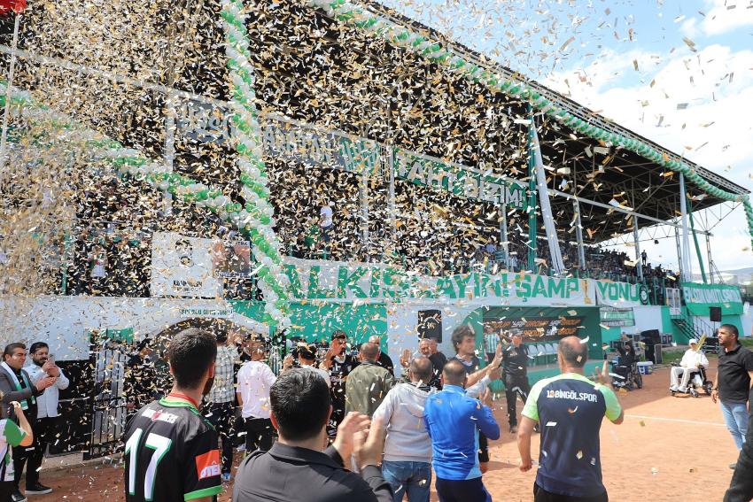 Bingölspor Şampiyonluk İçin Sahaya Çıkıyor