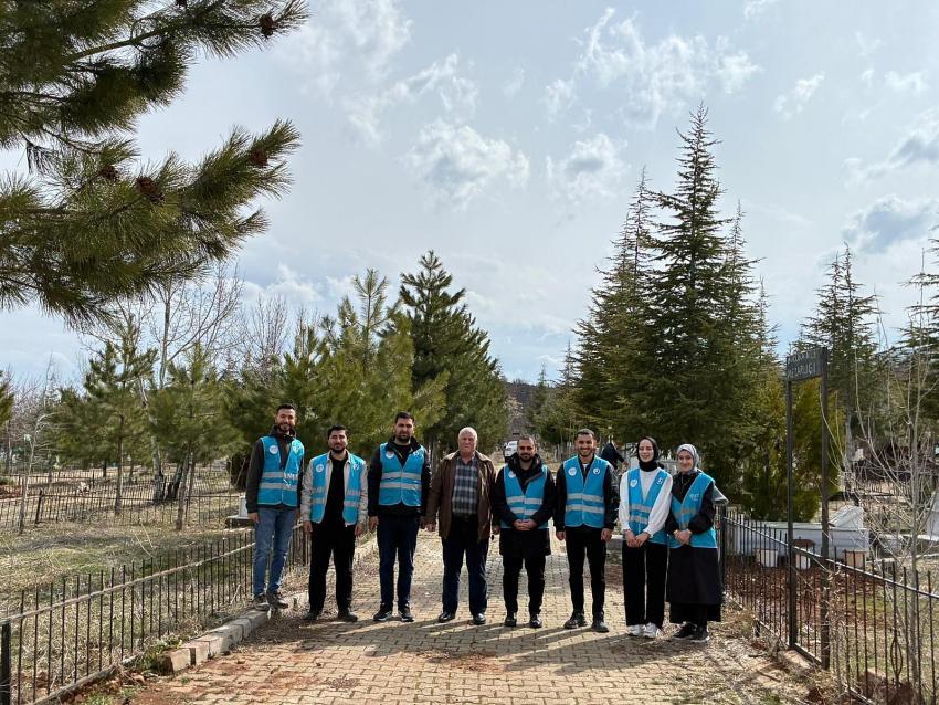 AK Gençlik Bingöl’den Fidan Etkinliği